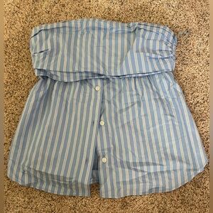 Cutest Zara top! Very coastal vibes and only worn once!🦋🐳